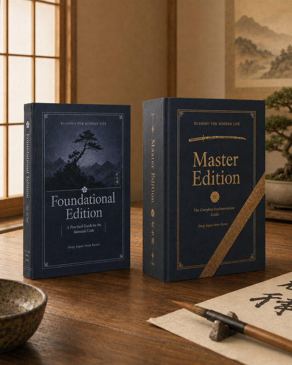 Bushido for Modern Life Bundle(Foundational & Master Edition)|Hardcover Book