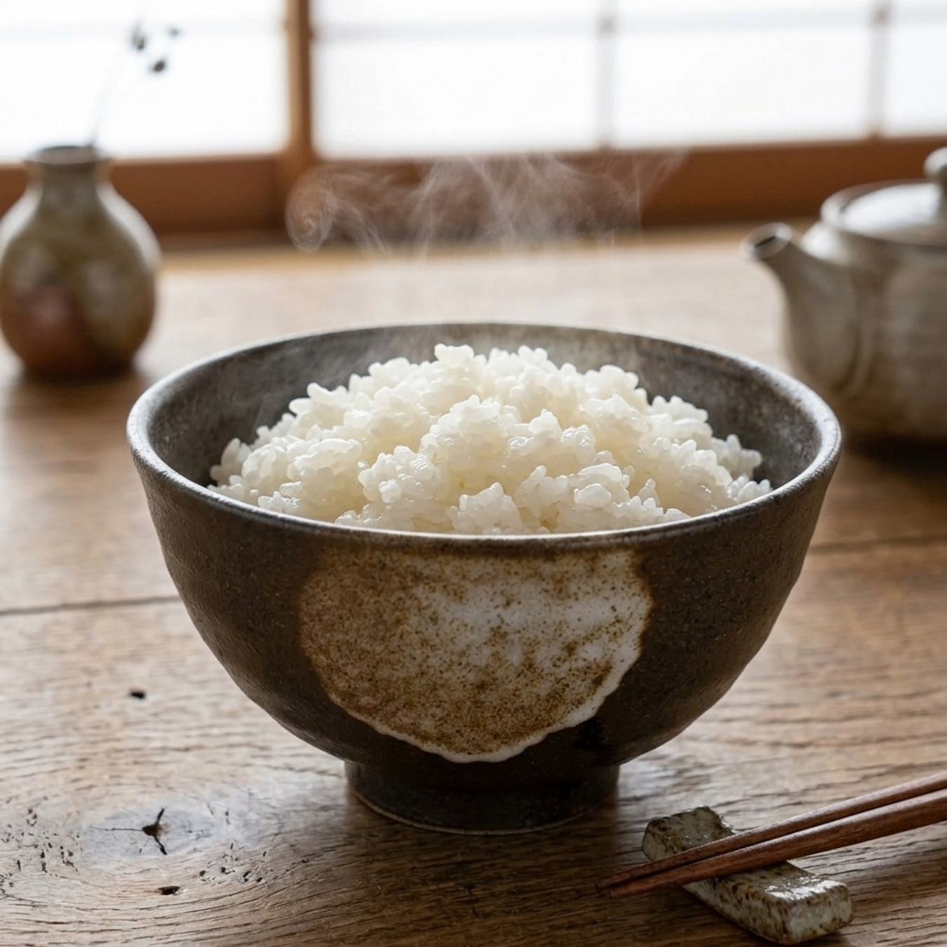 Bizen-Inspired Rice Bowl Set of 2