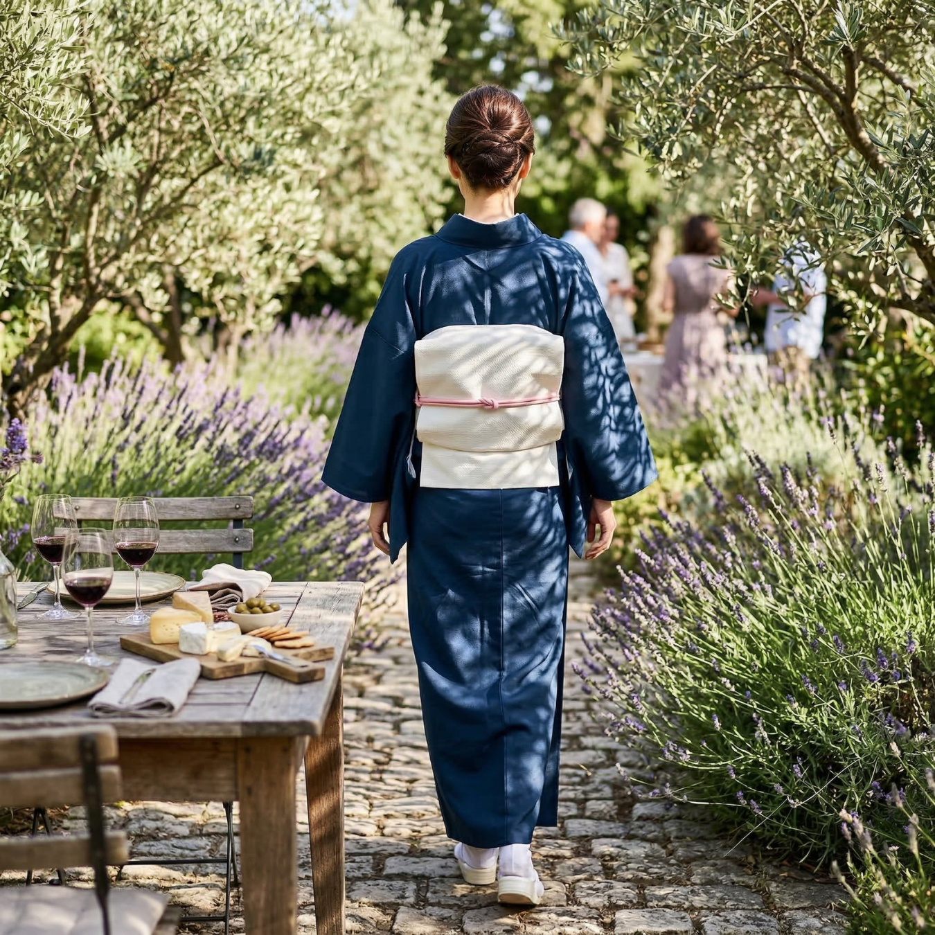 Washable Summer Komon-Style Kimono – Ro Weave