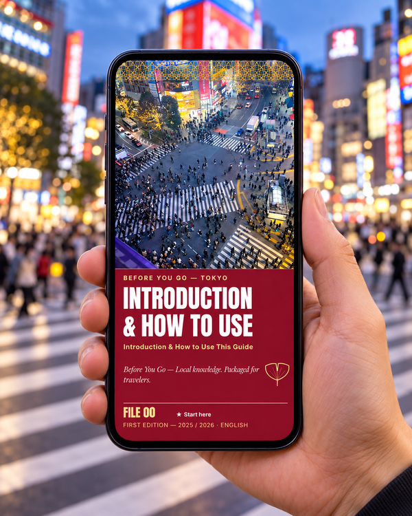 TOKYO Sights, Flavours & Beyond | Travel Guide eBook